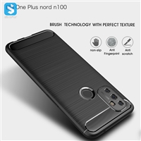 Carbon fiber TPU Phone case for OnePlus  Nord N100